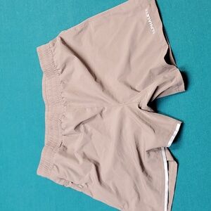 Brown Alphalete Athletic Shorts